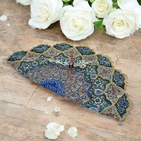 تصویر ساعت میناکاری دیوارکوب کد DK638 