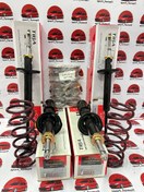 تصویر ست کامل کمک و فنر تیبا،ساینا،کوییک قسطی 