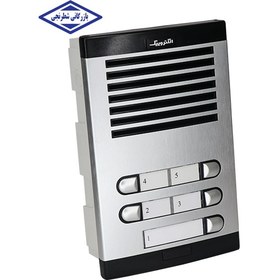 تصویر پنل 5 واحدی عمودی صوتی الکتروپیک مدل 875 Electropeyk 5 unit vertical Audio panel model 875