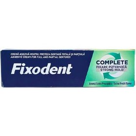 تصویر چسب دندان مصنوعی فیکسودنت مدل New Extra Fresh 