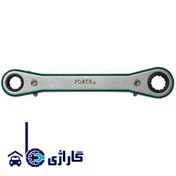 تصویر آچار دو سر رینگ جغجغه ای Force مدل F824 