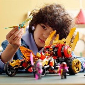 تصویر لگو Ninjago مدل Kai's Golden Dragon Raider 71773 