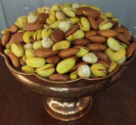 تصویر آجیل چهار مغز شور ۴۰۰ گرمی 