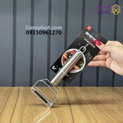 تصویر پوست کن و رشته ساز شنگیا مدل Slotted استیل 