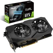 تصویر کارت گرافیک ایسوس RTX 2060 Dual حافظه ۶ گیگابایت 