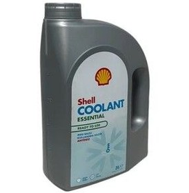 تصویر ضدیخ خنک کننده ضروری 4 فصل آبی ضد آب 3 لیتری شل اورحینال Shell 