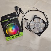 تصویر فن کیس GF120-RGB استوک | فن 120 میلی‌متری RGB کم‌صدا 
