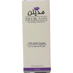 تصویر کرم لایه بردار AHA 10% مدیلن Medilann 10% AHA Cream 50ml