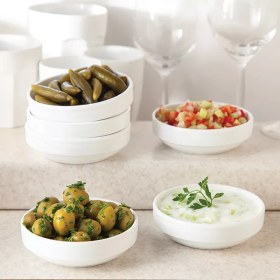 تصویر پیاله چینی زرین سفید (سایز 10) Zarin Iran Hotel-49 White 1 Piece Porcelain bowl 10