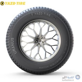 تصویر لاستیک یزدتایر 185/65R14 گل URANUS اورانوس ( تاریخ تولید 2024 ) yazd tire 185/65R14 uranus