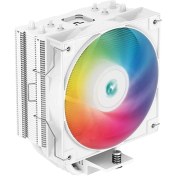 تصویر خنک کننده پردازنده دیپ کول AG400 DeepCool AG400 WHITE ARGB 120mm CPU Cooler