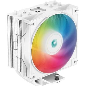 تصویر خنک کننده پردازنده دیپ کول AG400 DeepCool AG400 WHITE ARGB 120mm CPU Cooler