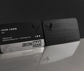 تصویر کارت ویزیت Iron Man 