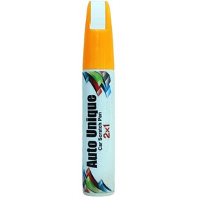تصویر قلم خش گیر رنگ بدنه ماشین پژو سفید کد رنگ-29020T-قلم تک 