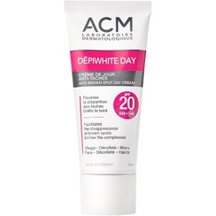 تصویر کرم ضد لک روز SPF 20 ای سی ام ACM DEPIWHITE Anti-Brown spot day cream SPF 20 