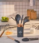 تصویر ست سرو خدمات راش پاییز 12 قطعه AGNES با ساقه کاراجا Karaca 