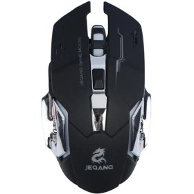 تصویر موس بیسیم 6 کلیده شارژری JEQANG مدل JW_220 JEQANG 6-key wireless mouse with charger, model JW_220