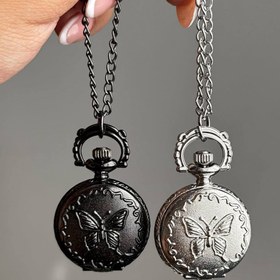 تصویر ساعت جیبی پروانه 