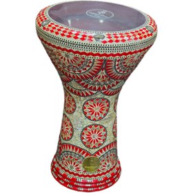 تصویر داربوکا جوهر الفن صدف کاری شده Gawharet El Fan Darbuka