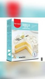 تصویر پودر کیک وانیلی فرمند 