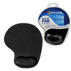تصویر موس پد طبی طرح Microsoft مدل P400 ا Microsoft P400 25*21cm MousePad-1 Microsoft P400 25*21cm MousePad-1