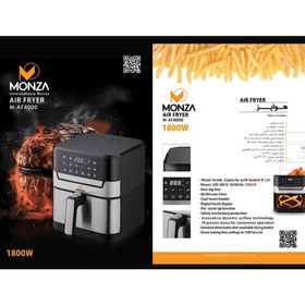 تصویر سرخ کن بدون روغن مونزا مدل M-AF8000 Monza M-AF8000 Air Fryer