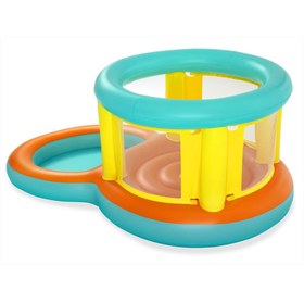 تصویر استخر بادی کودک جدید بست وی با اتاق مجزا Bestway 52385