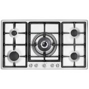 تصویر اجاق گاز استیل ۵ شعله استیل البرز مدل S5952 Steel Alborz Steel Hob