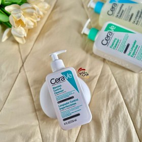 تصویر شویند کنترل کننده آکنه برای پوست های مستعد جوش بلیمیش سراوی CeraVe Blemish Control Cleanser 236 ml 