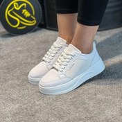 تصویر کفش کتانی اسپرت ونس مدل اورج رنگ سفید سایز ۳۷ تا ۴۰ 