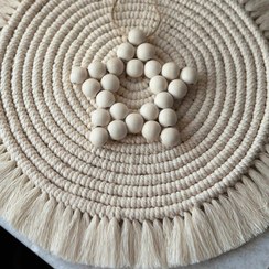 تصویر ستاره چوبی Wood star