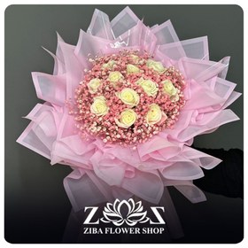 تصویر دسته گل آکشین 