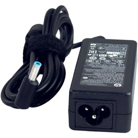 تصویر آداپتور لپ‌تاپ اچ‌پی 19.5V 4.62A Gimo Plus سر فیش آبی HP Blue Plug 19.5V 4.62A Laptop Adaptor