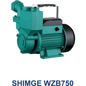 تصویر پمپ آب خودمکش 1 اسب تک فاز شیمجه WZB750 WZB750 Shimge self-priming peripheral pump