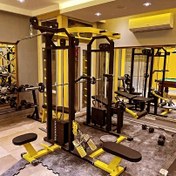 تصویر دستگاه بدنسازی چند کاره برای تمرینات ورزشی کل بدن Multifunctional Gym Station for Total Body