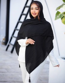 تصویر شال زنجیر نقره ای 