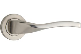 تصویر دستگیره درب رزت ( اتاق و سرویس ) در سه رنگ مدل 5000R آیلین - آلومینیوم / 