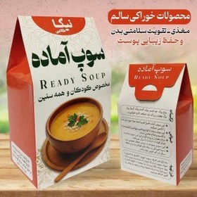 تصویر سوپ آماده کودک نیکا (250 گرم) 