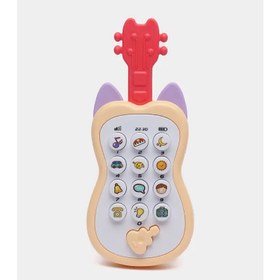 تصویر موبایل موزیکال طرح گیتار با گوشه های سیلیکونی 