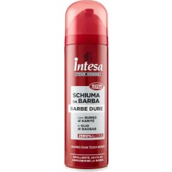 تصویر فوم اصلاح ریش زبر و ضخیم اینتسا Intesa Barbe Dure Intesa Shea Butter Shaving Foam 300 ml