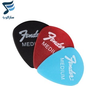 تصویر پیک گیتار Fender Medium 