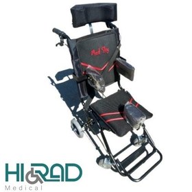 تصویر ویلچر (مسافرتی) حمل بیمار فلج مغزی (سی پی) - دارد ا cp wheelchair cp wheelchair
