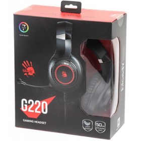 تصویر هدست گیمینگ با سیم ای فورتک بلودی مدل G220 ا A4tech Bloody G220 Wired Gaming Headset A4tech Bloody G220 Wired Gaming Headset