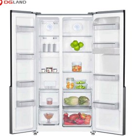 تصویر یخچال و فریزر ساید بای ساید جی پلاس مدل GSS-P7625 G-plus GSS-P7625 side by side Refrigerator