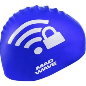 تصویر Mad Wave استخوان سیلیکون Wi Fi آبی 