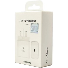 تصویر شارژر سامسونگ 45 وات EP-TA845 - سفید Samsung EP-TA845 45W Charger