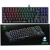 تصویر کیبورد گیمینگ تی دگر مدل Bora T-TGK315 ا T-DAGGER Bora T-TGK315 Gaming Keyboard T-DAGGER Bora T-TGK315 Gaming Keyboard