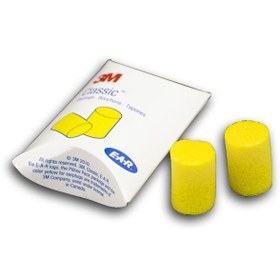 تصویر صدا گیر گوش تری ام اسفنجی ا 3M Sponge earplugs 3M Sponge earplugs