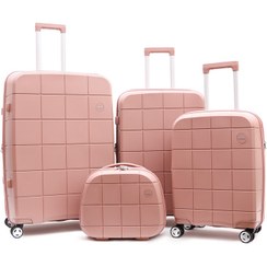 تصویر ست چمدان سامیت مدل 2203 رنگ صورتی Summit Luggage Set Model 2203 Pink