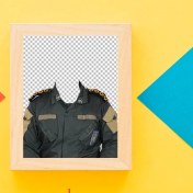 تصویر عکس لباس سپاه با ۴ ستاره کد ۴۱۹ 